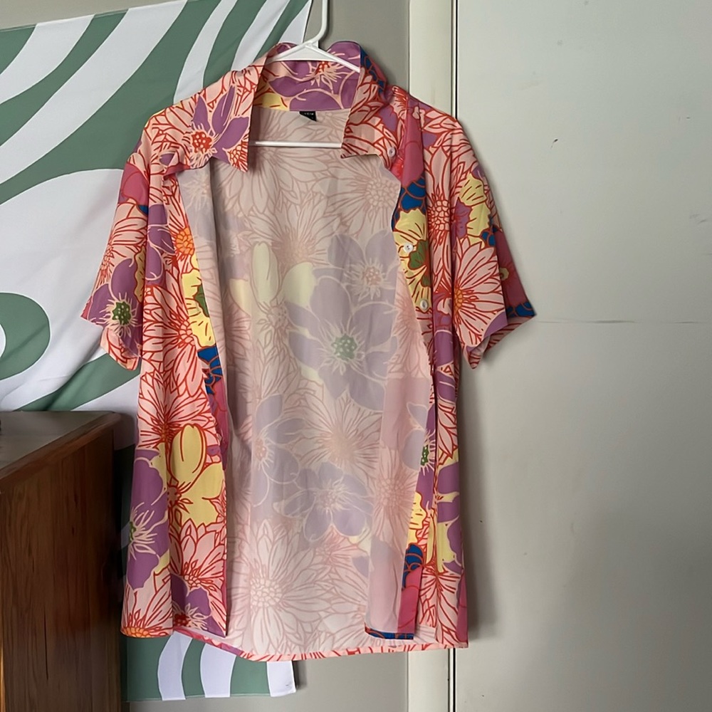 Hawaiian Button Up